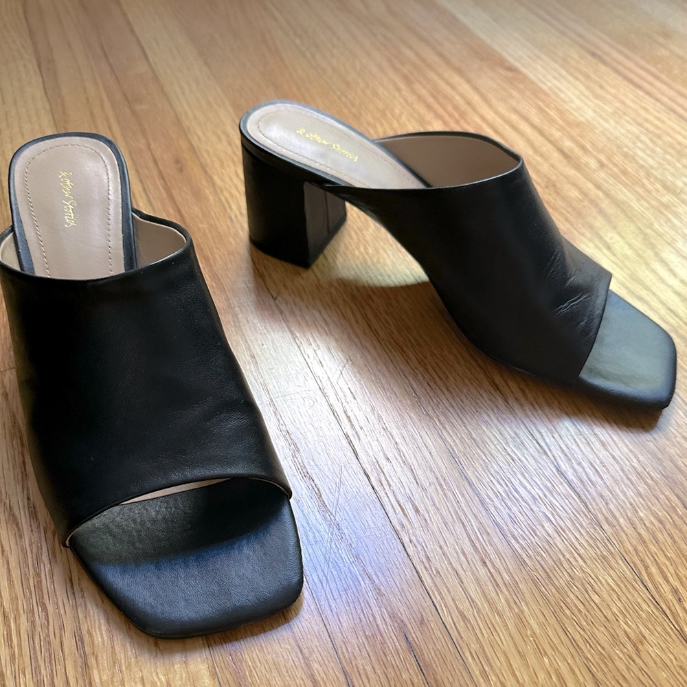 Classic Leather Mules